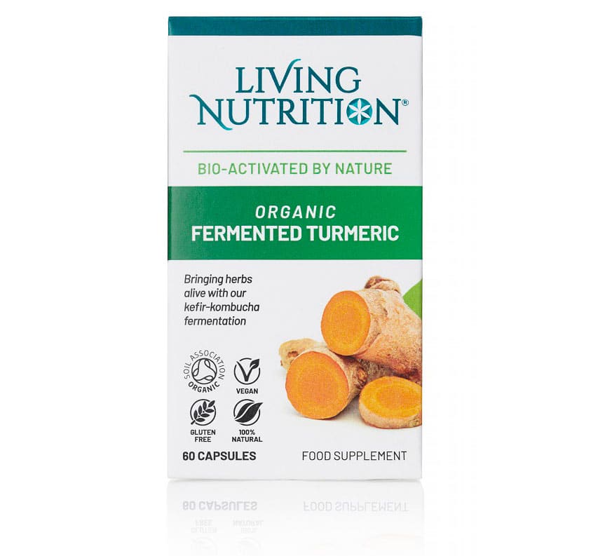 Living Nutrition - Cápsulas de Turmeric fermentada (60 unidades) - producto