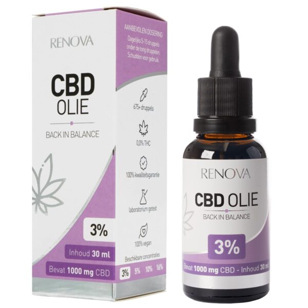 Renova - Aceite de CBD 3% (30 ml) - Imagen 2