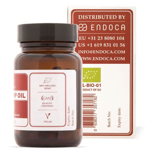 Endoca - Cápsulas de CBD 15% (30 piezas) - Imagen 6
