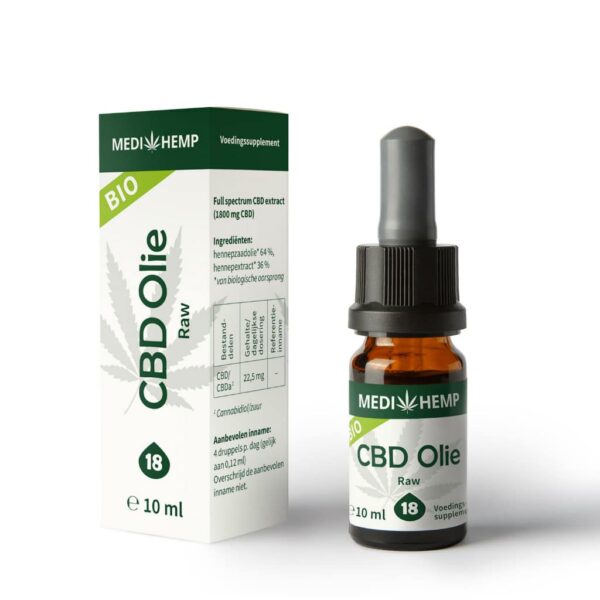 Medihemp - Aceite de CBD RAW 18% - Imagen 2
