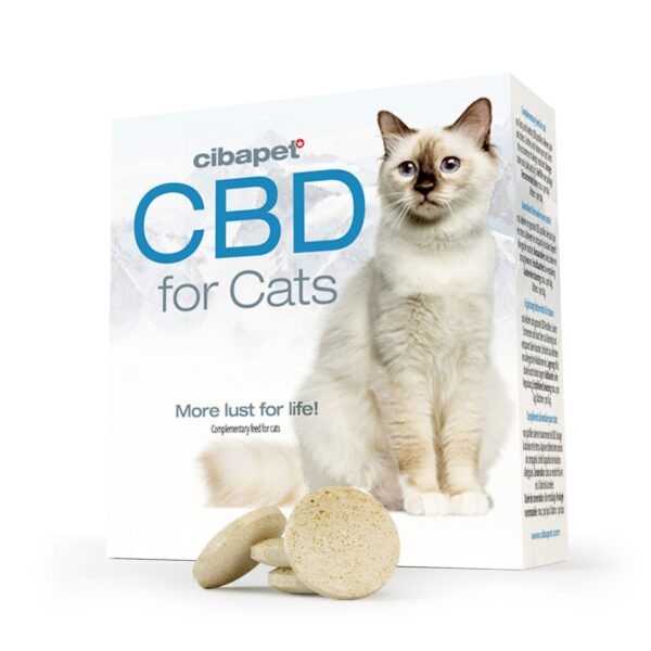 Cibapet - Pastillas de CBD para gatos (1,3 mg)