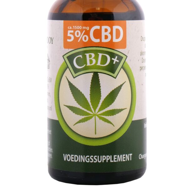 Jacob Hooy - Aceite de CBD 5% (30 ml) - Imagen 2