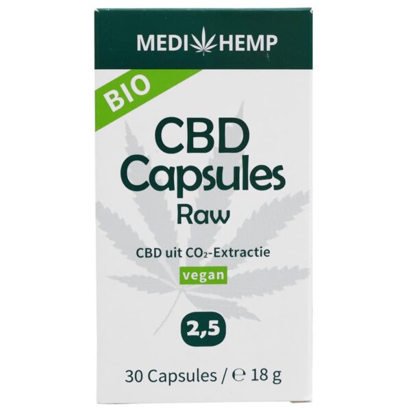 Medihemp - Cápsulas de CBD 2,5% (12,5 mg) - Imagen 5