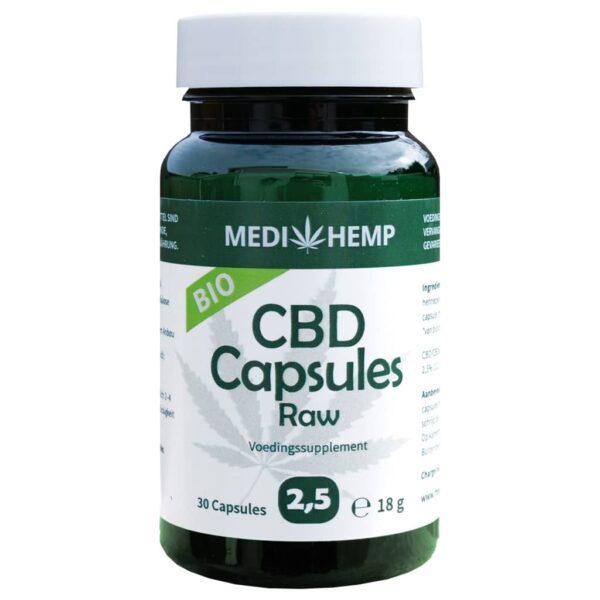 Medihemp - Cápsulas de CBD 2,5% (12,5 mg)