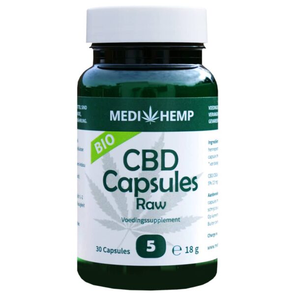 Medihemp - Cápsulas de CBD 5% (25mg)