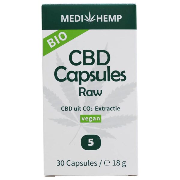 Medihemp - Cápsulas de CBD 5% (25mg) - Imagen 5