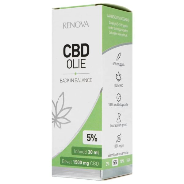 Renova - Aceite de CBD 5% (30ml) - Imagen 2