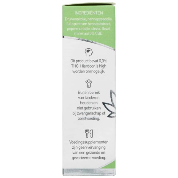 Renova - Aceite de CBD de infusión de menta 5% - Imagen 8